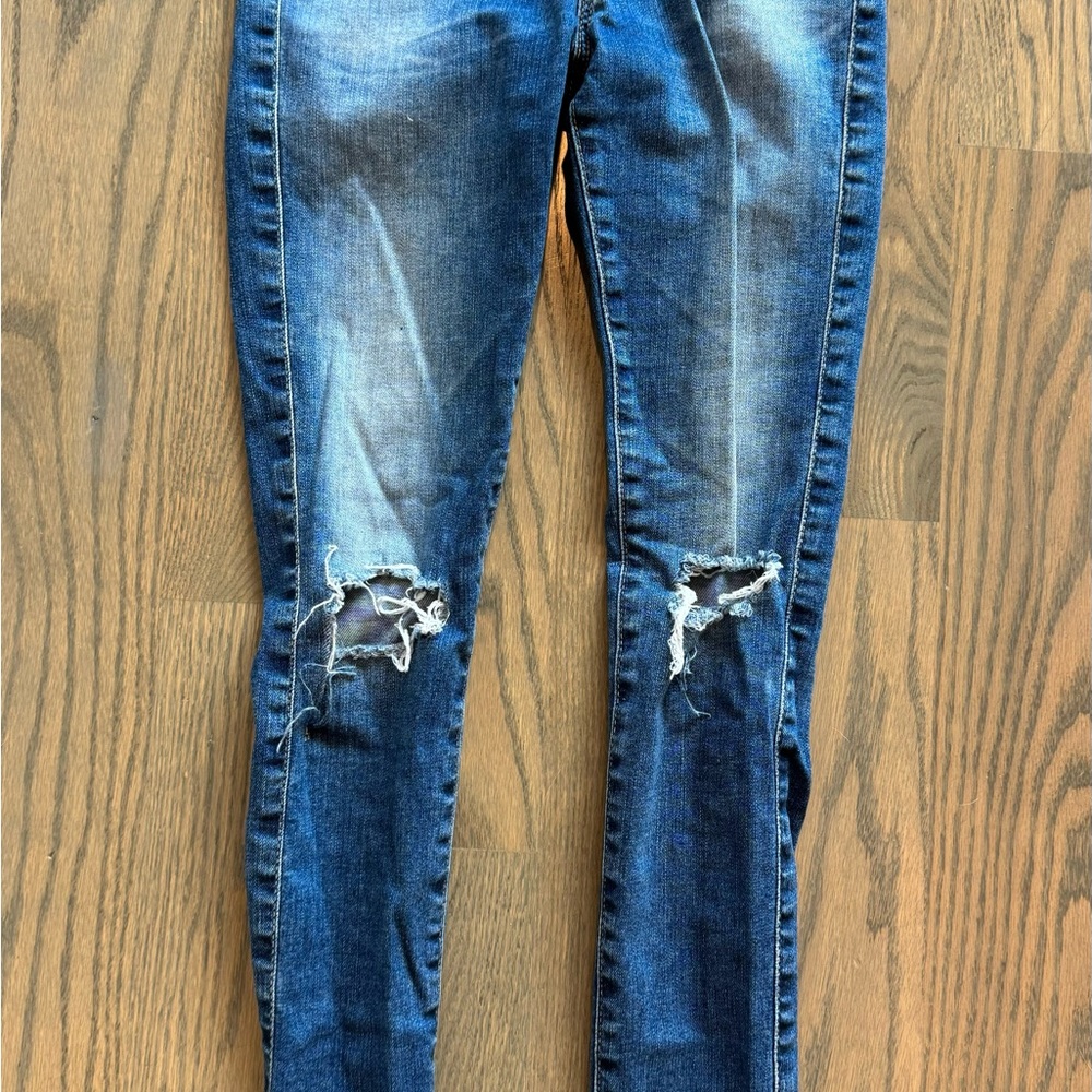 AG Adriano Goldschmied The Farrah Skinny Ankle High Rise Jeans 24R